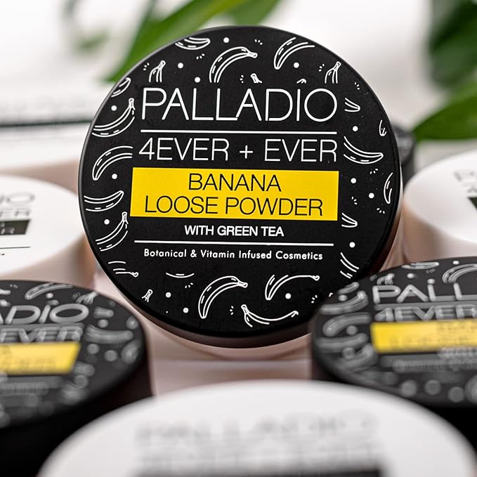 Palladio 4 Ever+Ever Mattifying Loose Setting Powder (Banana Powder)-BrightBean Baby