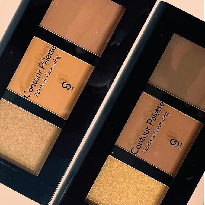 Sistar Shimmer Contour Palettes Define Natural Depth Lighten Darken Shading Bronzing And Highlighting-BrightBean Baby