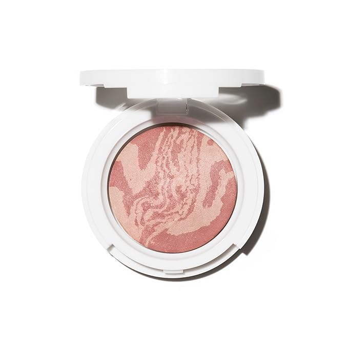 Well People Superpowder Blush Powder, Hydrating Powder Blush For Adding A Pop Of Cheek Color, Lightweight Formula, Vegan & Cruelty-free, Hazelnut Harvest-BrightBean Baby
