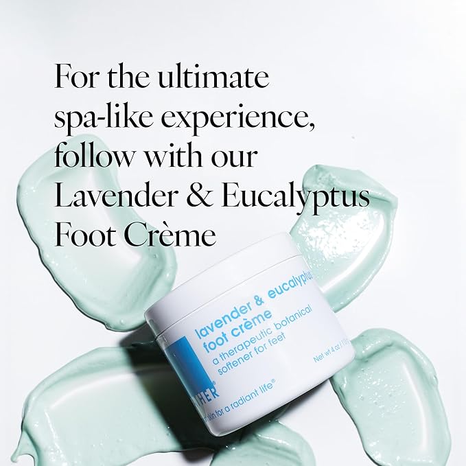 LATHER Foot Scrub with Pumice Stone - Gentle Exfoliating Foaming Foot Scrub for Skin - Cracked Heel Repair for Smooth, Soft Feet - Pedicure Foot Spa | 4 Oz-BrightBean Baby