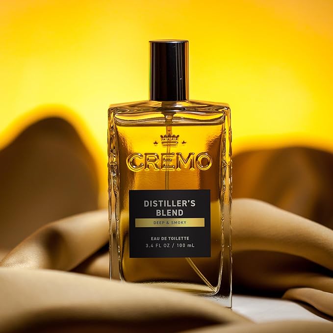 Cremo Cologne for Men - Distillers Blend Mens Cologne Spray - A Combination of Kentucky Bourbon, Smoked Vetiver and American Oak, Fragrances For Men, 3.4 Fl Oz-BrightBean Baby
