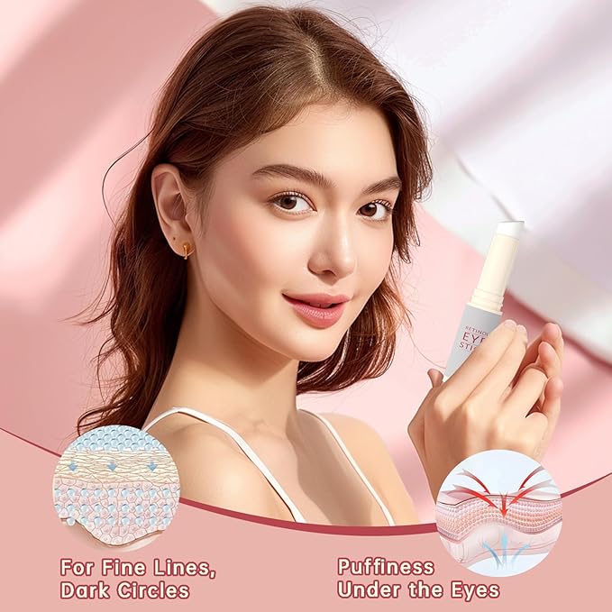 1Pcs Retinol Eye Stick, Retinol Under Eye Cream for Puffiness and Dark Circles, Hydrating Eye Cream Anti Aging for Enhanced Under Eye Nourishment.-BrightBean Baby