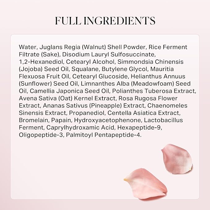 depology Microdermabrasion Facial Scrub – Exfoliator Face Polish with Walnut Shell, Jojoba & Botanical Oils for Radiant, Smooth Skin – Face Exfoliator Gentle Pore Refining for Dull or Uneven Texture-BrightBean Baby