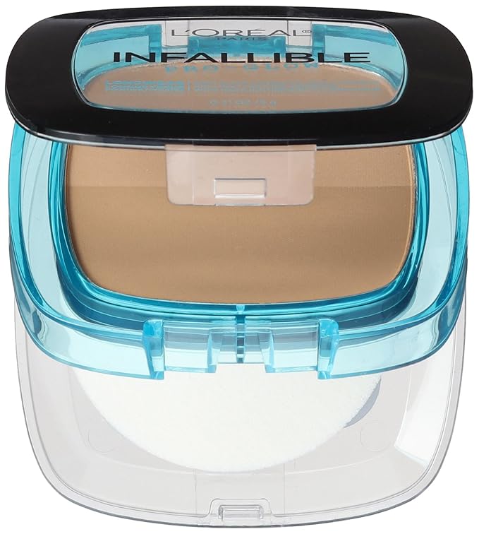 L'Oréal Paris Infallible Pro Glow Pressed Powder, Nude Beige, 0.31 oz.-BrightBean Baby