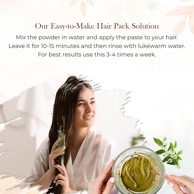 100% Natural Bhringraj Powder | (100 gms) False Daisy Powder Herbal Supplement | Eclipta Alba for Hair Growth Supplements | Karisalankanni Ayurvedic Support for Healthy Hair | Herbal Hair Mix-BrightBean Baby