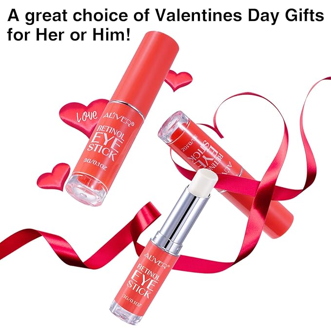 Retinol Eye Stick, Retinol Eye Cream for Dark Circles and Puffiness, Under Eye Cream Anti Aging, Eye Cream for Puffiness and Bags under Eyes, Brightening Eye Balm Reduces Fine Lines and Dark Circles-BrightBean Baby