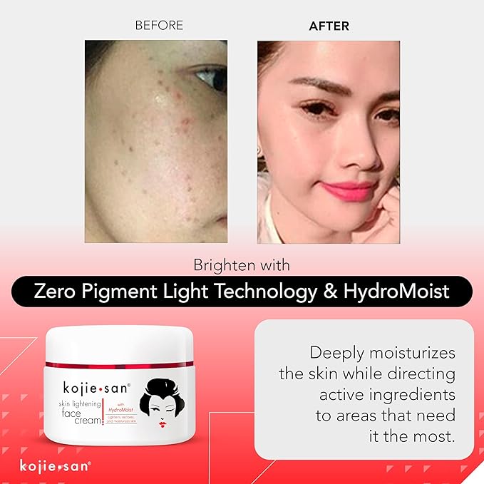 Kojie San Face & Body Complete Brightening Mini Set - 65 Gram x 2 Bars Soap, Body Lotion, Face Cream, and Facial Cleansing Brush-BrightBean Baby