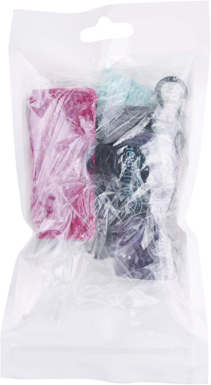 Beautyflier Cute Elastic Lip Balm Holder Keychain, Lipstick Sleeve Chapstick Sleeve Holder for Burts Bees Chapstick-BrightBean Baby