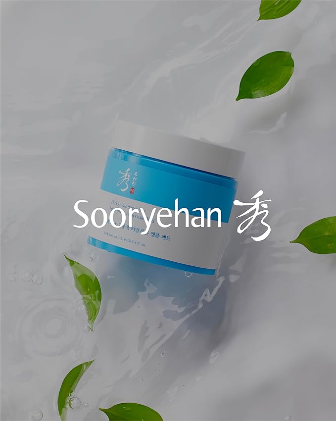 Sooryehan HYOBIDAM Cotton Facial Toner Pads (160 ml/5.41 fl oz * 2 ea) - Gentle Daily Toner Pads for Soothing, Moisturizing, and Exfoliating. Hyaluronic Acid. Korean Skin Care-BrightBean Baby