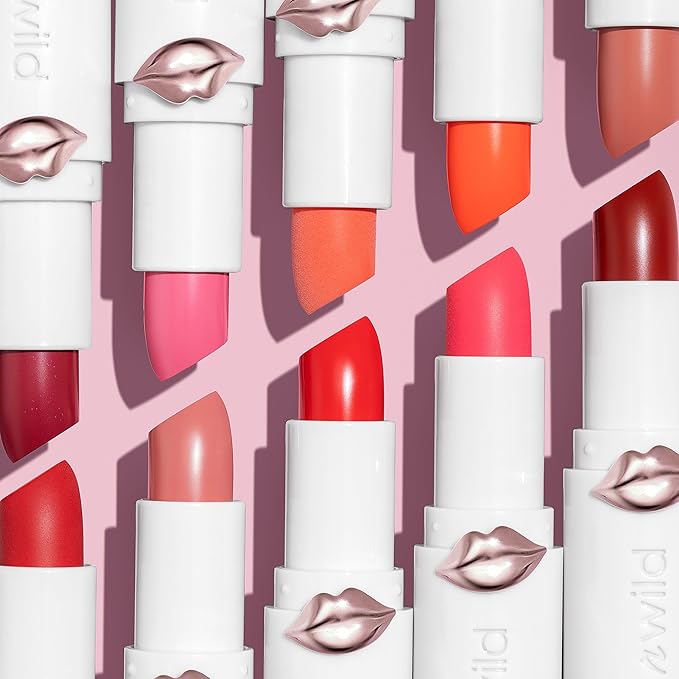 wet n wild Mega Last High-Shine Lipstick Lip Color, Infused with Seed Oils For a Nourishing High-Shine, Buildable & Blendable Creamy Color, Cruelty-Free & Vegan - Pinky Ring