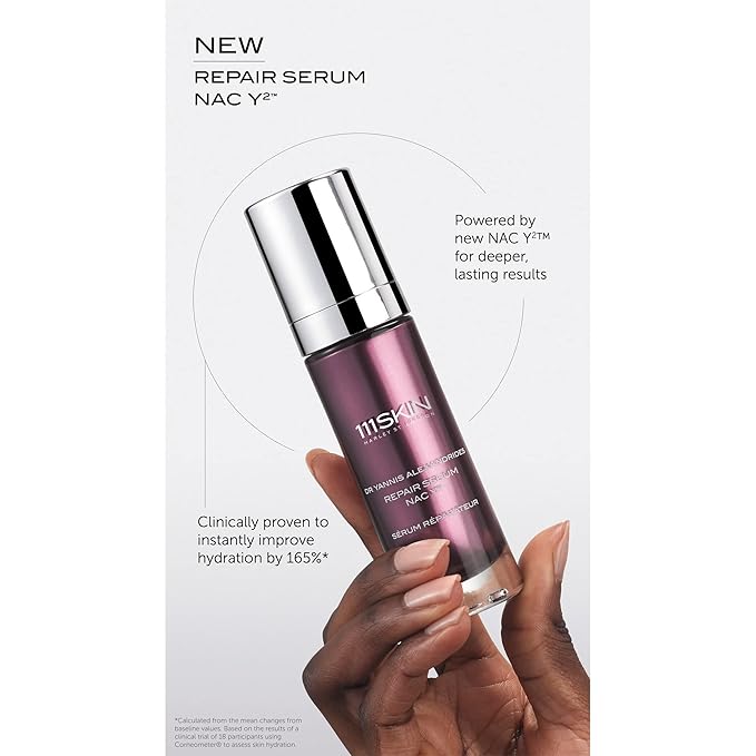 111Skin Repair Serum NAC Y2 | Reduces Redness & Fights Free Radicals| Reinforces Skin Barrier | Combats Early Signs of Aging (1 fl oz)-BrightBean Baby