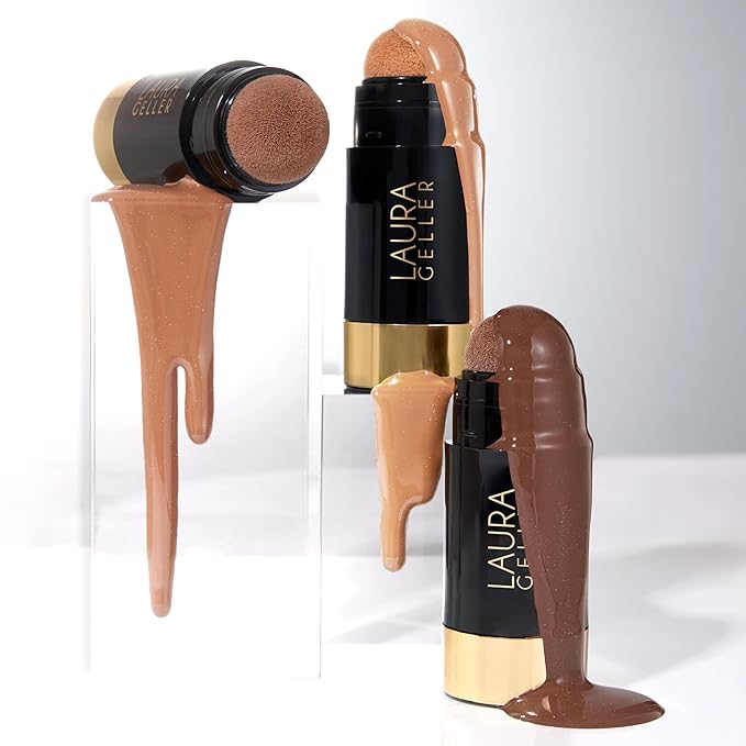 LAURA GELLER NEW YORK Serum Bronzing Cheek Lift, Soft Sunshine-BrightBean Baby