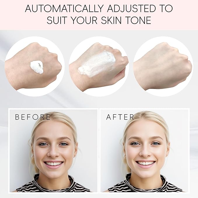 Color Changing Foundation Liquid, Skintone Matching Foundation, Full Coverage, Long Lasting, Lightweight Coverage, Oil Free and Silicon Free, Double Wear, Lightening, Sweat and Water Resistant-BrightBean Baby