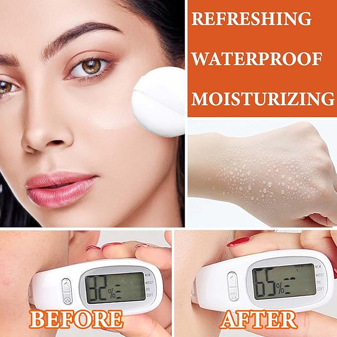 Oil Control Loose Face Powder,Translucent Setting Powder With a Powder Puff Long Lasting Makeup Covering Blemishes Brightens Skin Tone,Natural Matte Loose Powder for Women(1)-BrightBean Baby