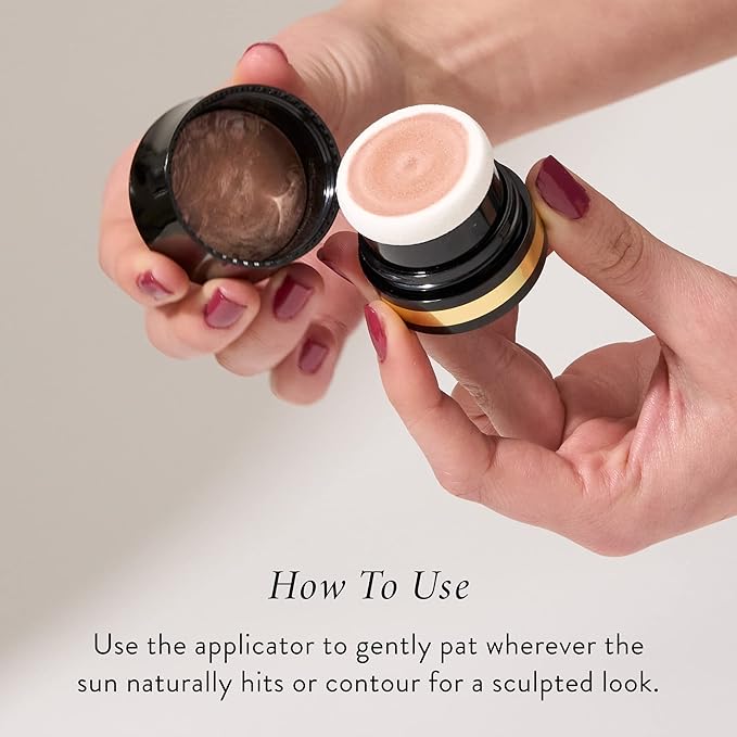 LAURA GELLER NEW YORK Bronze-n-Brighten Baked To Go - Travel Size - Deep - Natural Bronze Glow-BrightBean Baby