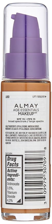Almay Age Essentials Makeup, Medium Deep-BrightBean Baby