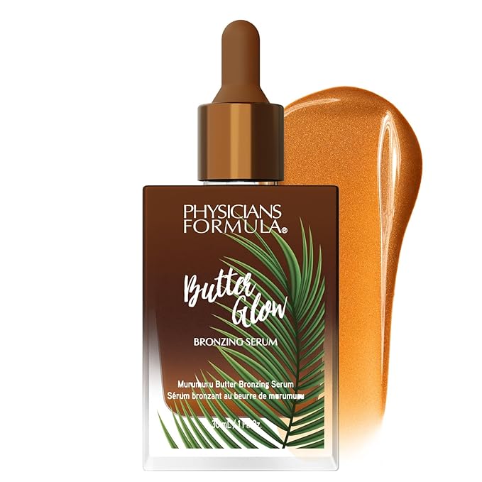 Physicians Formula Butter Glow Bronzing Serum, Innovative & Nourishing Skincare Bronzing Drops for Radiant, Natural Sunkissed Complexion - Sunkissed Glow-BrightBean Baby