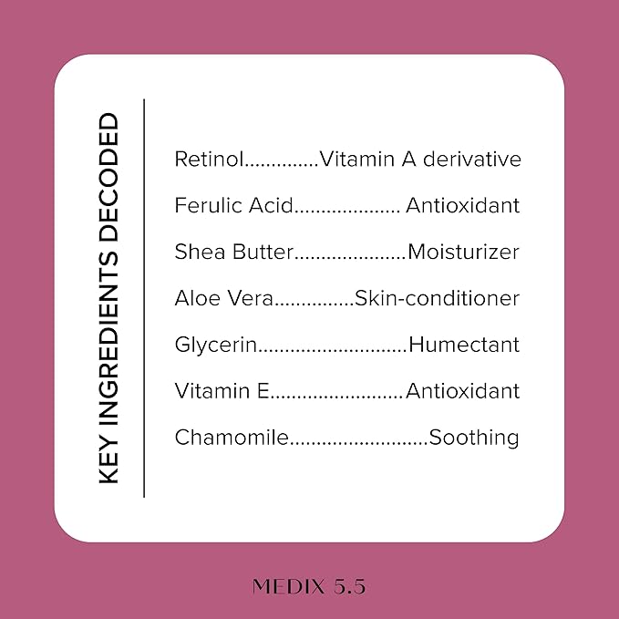 Medix 5.5 Retinol Body Lotion Firming Moisturizer | Crepey Skincare Treatment | Retinol Body Cream | Anti Aging Firming Cream For Women Targets Look Of Crepe Skin, Wrinkles, & Sagging Skin, 2-Pack-BrightBean Baby