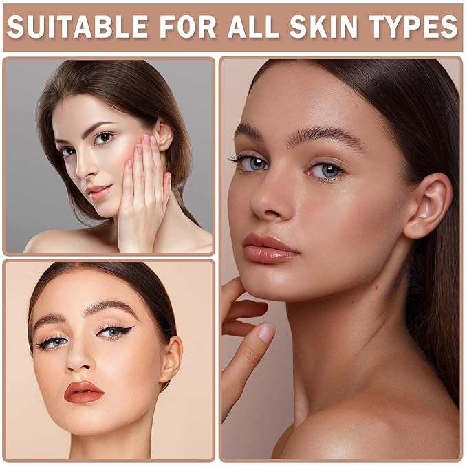 Mineral Sunscreen Setting Powder Mineral Brush Powder SPF 35 PA+++ Oil Control Matte Effect Lightweight Breathable Translucent Powder Setting Powder Sunscreen Makeup for Face with Brush - 02 Fair-BrightBean Baby