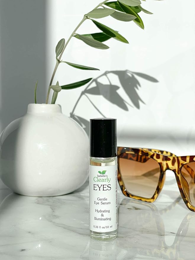 EYES, Natural Anti Aging Eye Serum | Hydrating and Firming Instant Treatment for Tired Puffy Eyes, Dark Circles, Swollen Eyelid, Eye Bags with Cucumber and Avocado | Made in USA-BrightBean Baby