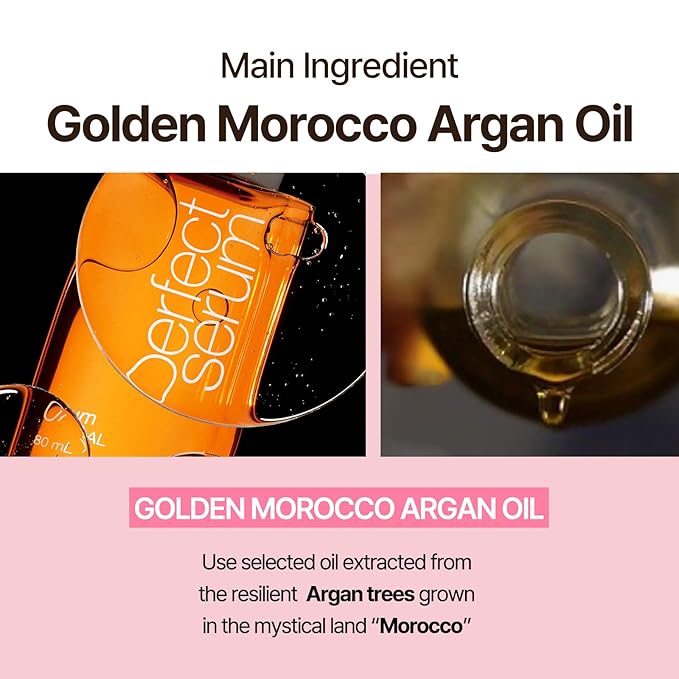 Mise En Scene Perfect Styling Serum for Heat Damage Protection - Hair Serum for holding Bounce, Hair Essence for Long Lasting Curl, Powdery Scent, with Argan Oils, 2.70 fl. Oz-BrightBean Baby
