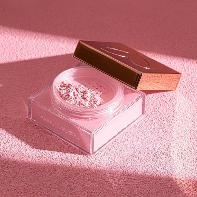“Pink Cloud” | Loose Setting Powder Minimizes Pores and Fine Lines Matte Finish Natural Face Makeup, 1.88 Pound (Pack of 1)-BrightBean Baby