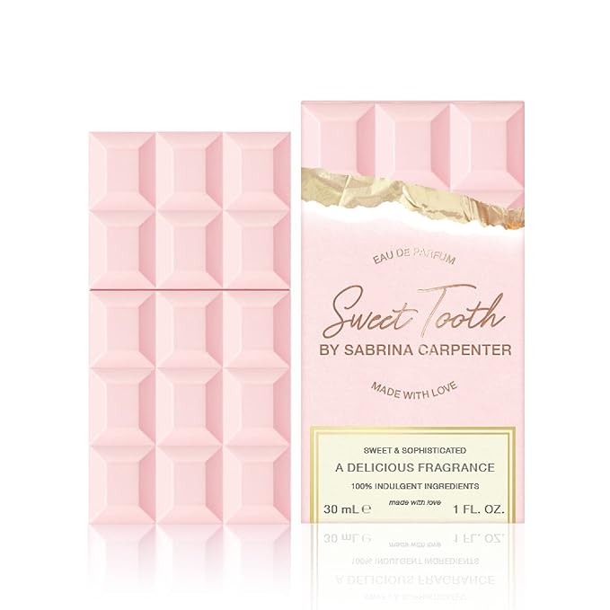 Sabrina Carpenter Sweet Tooth - Long-lasting Perfume for Women - Sweet Floral Fragrance with notes of Vanilla & Chantilly Cream - Vegan - Bergamot Scent - 1 Fl Oz (30 mL)-BrightBean Baby