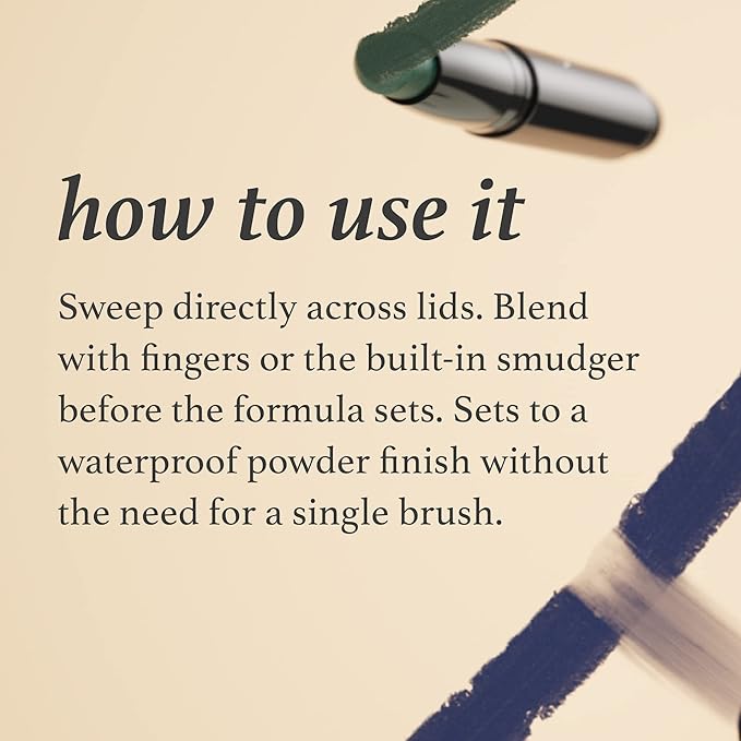 Julep Eyeshadow 101 Cream to Powder Waterproof Eyeshadow Stick, Tiger's Eye Shimmer