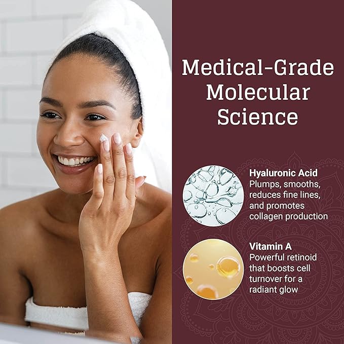 AVYA Night Moisturizer (0.34oz) - Advanced Ayurvedic Skincare/Retinol Cream with Antioxidants/Reduces Fine Lines and Wrinkles-BrightBean Baby