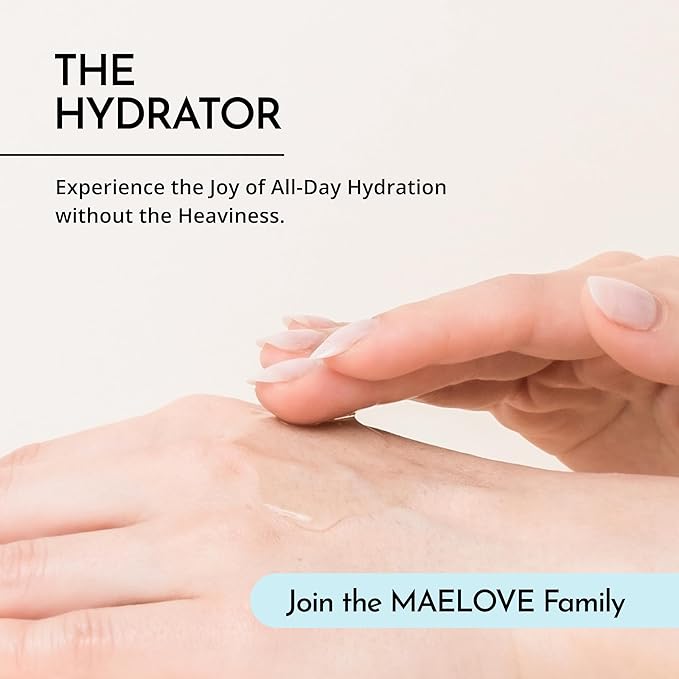 MAELOVE Hydrator Hyaluronic Acid B5 Serum with Resveratrol for Instantly Dewy Glow, Fills Fine Lines, Lightweight and Non Greasy, 1.0 fl oz-BrightBean Baby