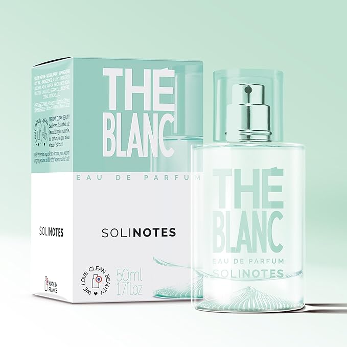 SOLINOTES White Tea Perfume for Women - Eau De Parfum | Delicate Floral and Soothing Scent - Made in France - Vegan - 1.7 fl.oz-BrightBean Baby