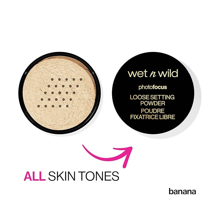 wet n wild Loose Setting Powder Photo Focus Loose Finishing Powder Off-White Translucent-BrightBean Baby