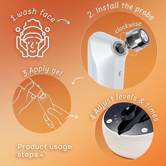 MLAY Professional RF Beauty Machine, Radio Frequency Face Machine with 2 Probes, at Home Radio Frequency Skin Tightening for Lifting, Wrinkle Reducing, Anti Aging - Salon Effects(Gel Included)-BrightBean Baby