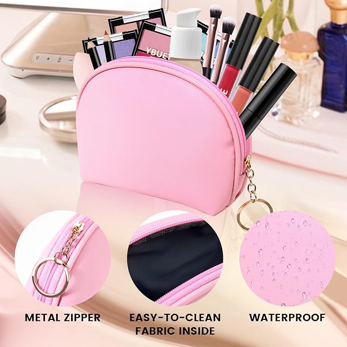 Makeup Set for Girls Teens Women, Makeup Kits for Teen, Makeup Gift Set for Beginners Teenagers, Travel Makeup Kit with Eyeshadow Blusher Contour Foundation Mascara Eyeliner Cosmetic bag-BrightBean Baby