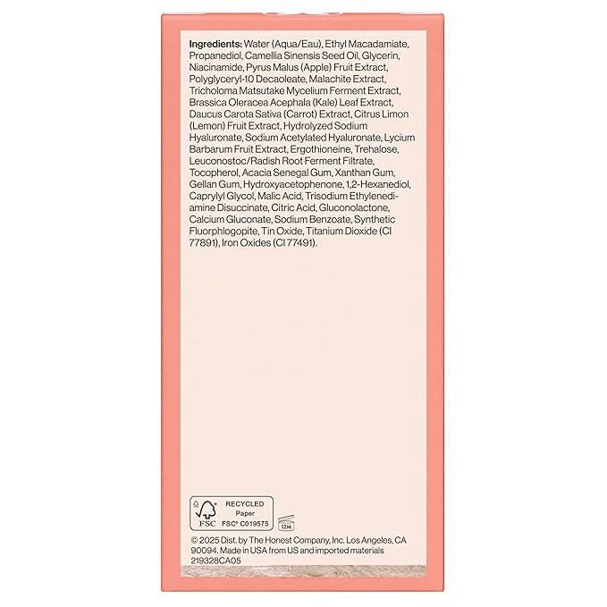 Honest Beauty Daily Green Juice Antioxidant Super Serum | Improves Skin Tone + Texture | Gentle for Sensitive Skin, Fragrance Free, Vegan | 1 fl oz-BrightBean Baby