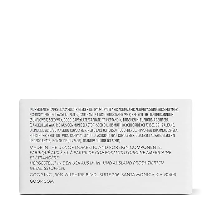 goop Beauty Cream Blush | Sheer Pop of Color for Lips & Cheeks | Vitamin C, Vitamin E & Safflower Oil | Natural Makeup for Glowing Skin | Paraben & Silicone Free | 0.5 oz | Venus - Translucent Fuchsia-BrightBean Baby