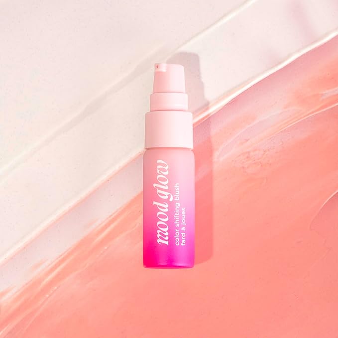 Pacifica Liquid Spray Blush Mood Glow PH Color Shifting Blush Balm Face Makeup, Color Shifting, Reacts to Skin pH, Hydrating Cheek Tint, Vegan, 0.4 fl oz (1 Count)-BrightBean Baby