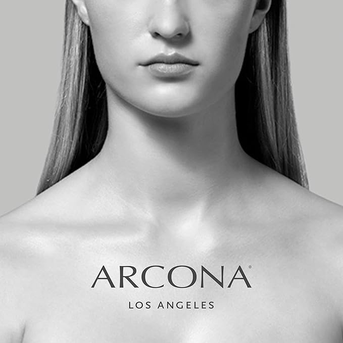 ARCONA Peptide Eye Serum - Coffee Extract Reduces Puffiness, Aloe + Lavender Soothe, Peptides Reduce Fine Lines + Wrinkles .3 oz. Made In The USA-BrightBean Baby