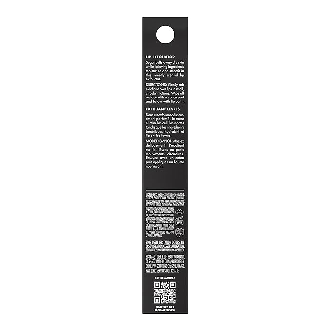 e.l.f. Lip Exfoliator, Moisturizing Scented Lip Scrub For Exfoliating & Smoothing Lips, Infused With Jojoba Oil, Vegan & Cruelty-free, Coffee-BrightBean Baby