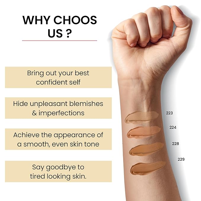 Dermacol Full Coverage Foundation | Long Lasting Waterproof Makeup Cover Cream SPF30 | Hypoallergenic & Light Weight Liquid | Tattoo, Acne, Spots, Under-eye Skin Cover-up - 30g-BrightBean Baby