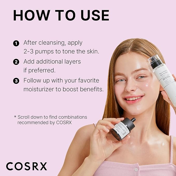 COSRX 6X Peptide Collagen Booster Toner Serum 150mL/5.07 Fl.Oz, Skin Renewal Boosting Facial Essence, Niacinamide & Hyaluronic Acid for All Skin Types, Korean Skincare, Paraben Free-BrightBean Baby