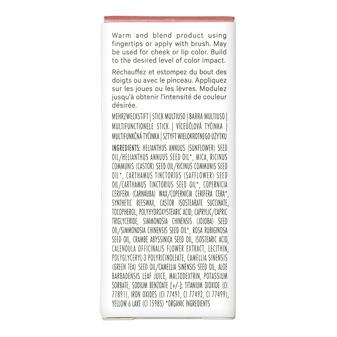 Well People Supernatural Stick Multi-Use Blush, Creamy, Hydrating Blush Stick For A Pop Of Color, Use For Cheeks & Lips, Vegan & Cruelty-free, Berry-BrightBean Baby
