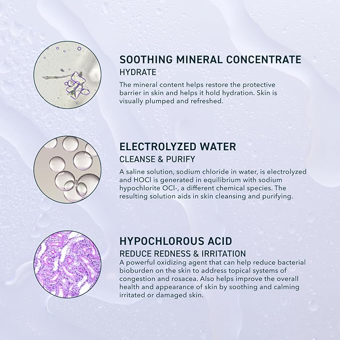 Skin Universal Skin Solution Hypochlorous Acid Spray for Face and Body. HOCL Facial Cleanser and Dermal Spray with Electrolyzed Water and Mineral Complex. pH-Stabilized Skin Care. 4oz-BrightBean Baby
