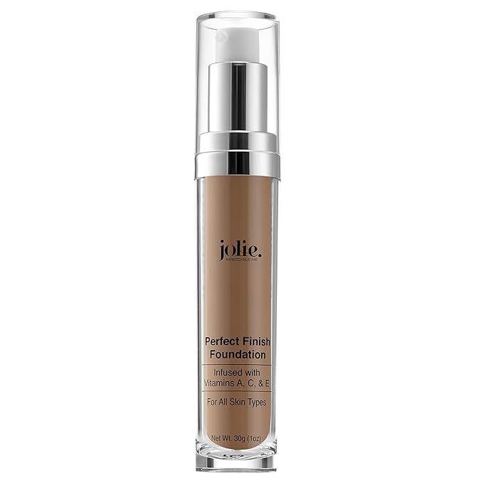 Jolie Perfect Finish Liquid Foundation Makeup SPF 15 Oil Free (MW4)-BrightBean Baby