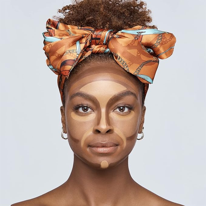 Ruby Kisses HD Concealer & Foundation Flawless Full Cover Brush Face Makeup (Orange Corrector)-BrightBean Baby