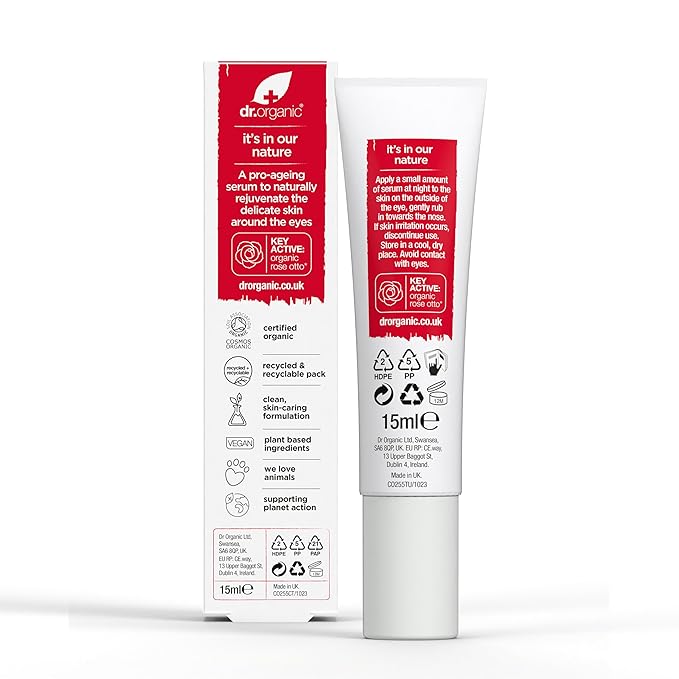 Organic Doctor Rose Otto Eye Serum, 0.5 Fluid Ounce-BrightBean Baby