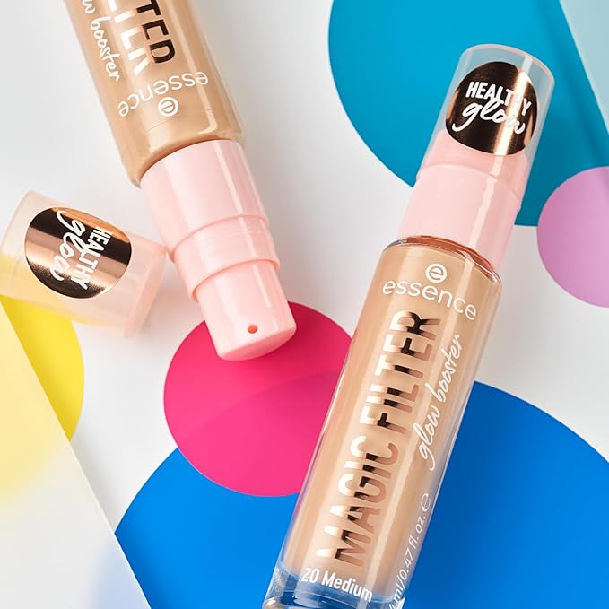 essence | Magic Filter Glow Booster | Complexion Perfector for a Radiant, Soft Focus Effect | Vegan & Cruelty Free-BrightBean Baby