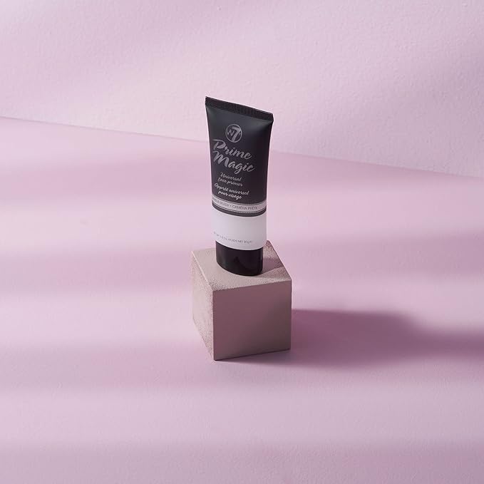 W7 Prime Magic Face Primer - Clear Makeup Base Priming Formula For Flawless Skin - Vegan Makeup-BrightBean Baby