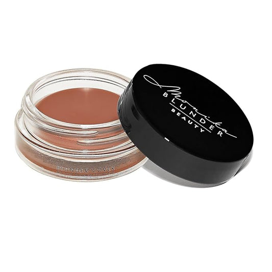 Monika Blunder Beauty - Blunder Cover Foundation Concealer - Shade: 8 - Acht - Deep/Dark with Red Undertones - Clean Beauty, All-In-One, Cruelty-Free, Vegan - 0.62 oz-BrightBean Baby