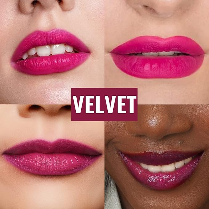 Oulac Creamy Matte Lipstick for Women, Lipstick & Blush Duo, Magenta Soft Satin Finish Lipsticks with Moisturising Formula, Rich Color Lightweight Lip Balm, Rose Oil,Vegan & Cruelty-Free| 3.6g (Y03)-BrightBean Baby